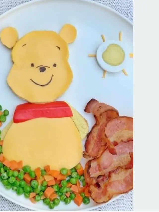 Wanita Ini Hias Makanan Seperti Lukisan Agar Anaknya Mau Makan