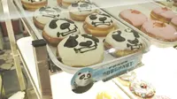 Krispy Kreme, salah satu merek donat ternama internasional mengeluarkan donat edisi terbarunya menyambut film Kung Fu Panda 3.