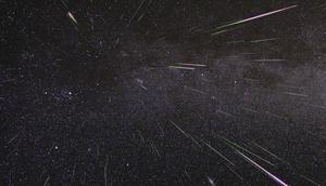 Hujan Meteor Geminid. (NASA)
