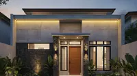 7 Gambar Rumah Minimalis Modern Kekinian dengan Aksen Beton Ekspos, Tampil Elegan Tanpa Banyak Dekorasi