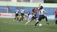 Partai final KU12 MilkLife Soccer Challenge - Bandung Series 2 2024 yang mempertemukan SDN 073 Pajagalan dan SDN 129 Rancasawo Margasari yang berlangsung di Stadion Siliwangi, Minggu (13/10/2024). (dok.&nbsp;MilkLife Soccer Challenge)