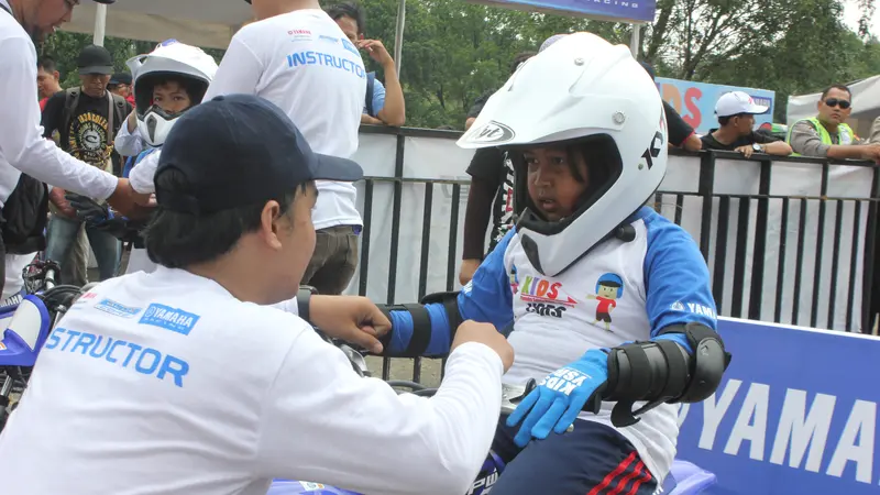 Ada Kelas Safety Riding Khusus Anak Kecil di Sentul