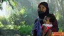 Citizen6, Karawang: Kasih sayang seorang ibu kepada buah hatinya. (Pengirim: Deni Iskandar)