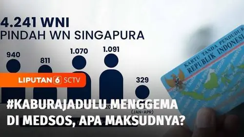 VIDEO: Ramai Tagar "Kabur Aja Dulu", Warganet Rekomendasikan Lowongan Kerja di Luar Negeri
