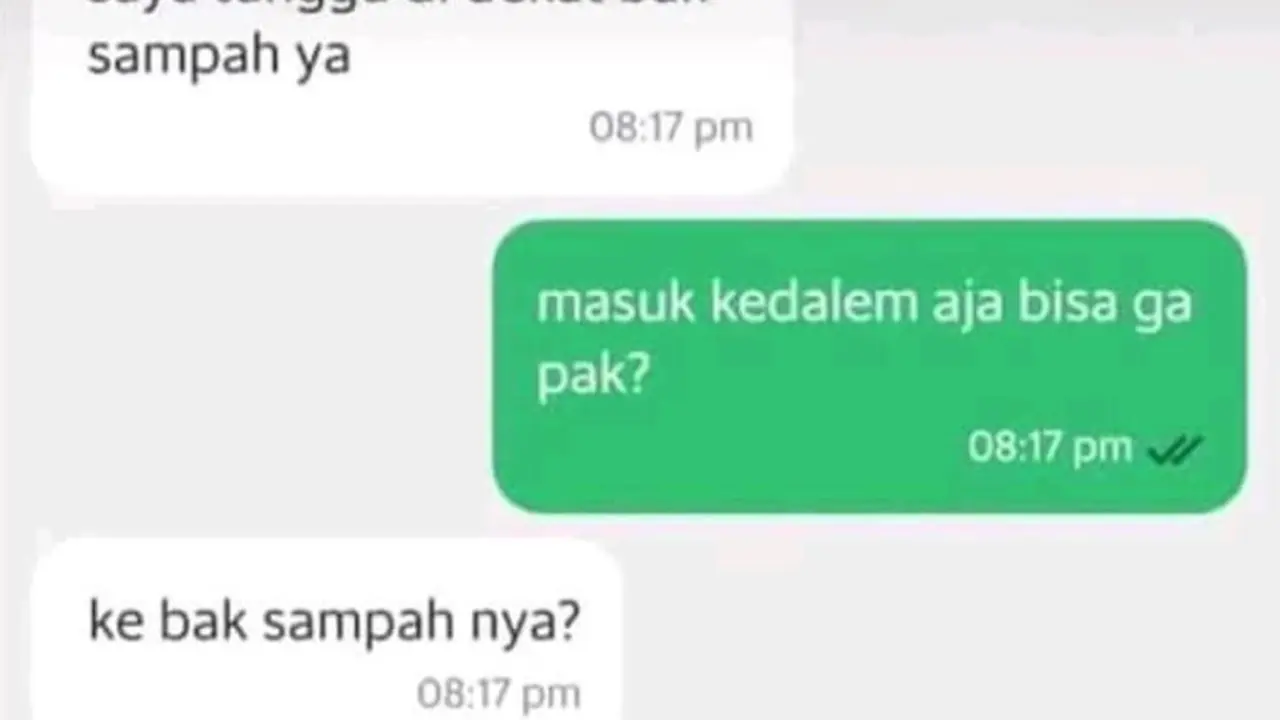 7 Chat Kocak Driver Ojol Tanya ke Penumpang, Jawabannya Malah Bikin Ngakak