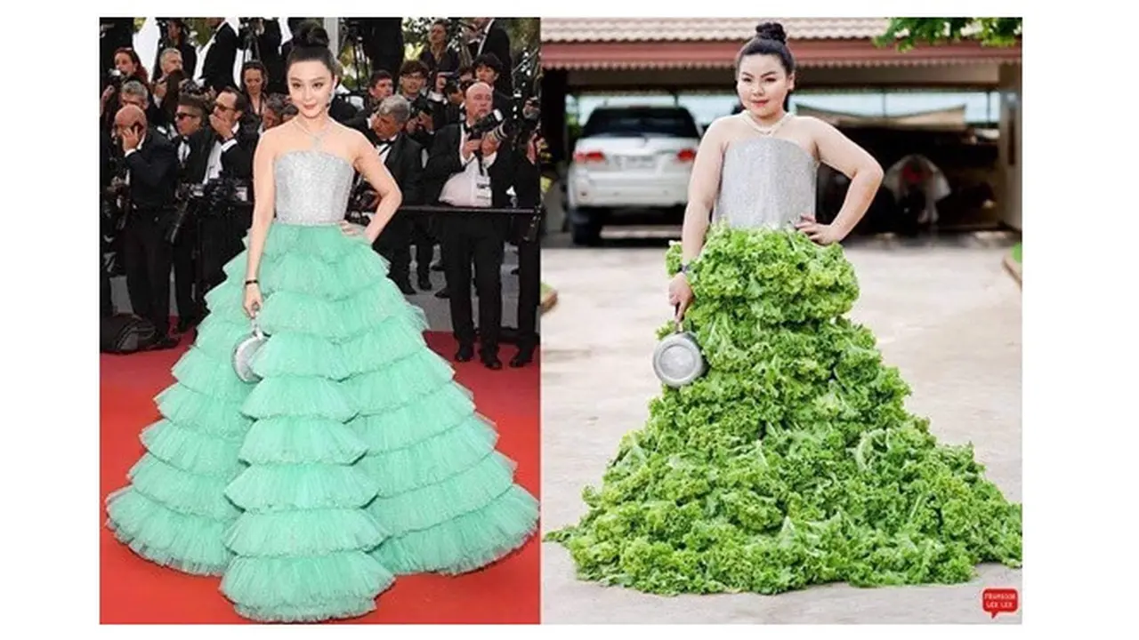 Cosplay Low Budget Mirip Model Dunia Ini Bikin Geleng-geleng