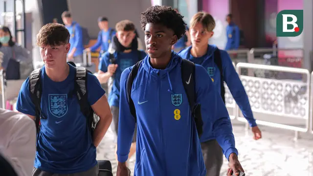 Kedatangan Timnas Inggris U-17
