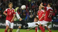 Jerman Susah Payah Tahan Denmark