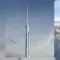 Pembangunan Kingdom Tower di Jeddah, Arab Saudi selesai pada tahun 2018 akan menjadi pencakar langit pertama yang melebihi 1 kilometer. (News.com.au)
