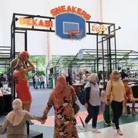 Keseruan&nbsp;Bekasi Sneakers Expo 2022.