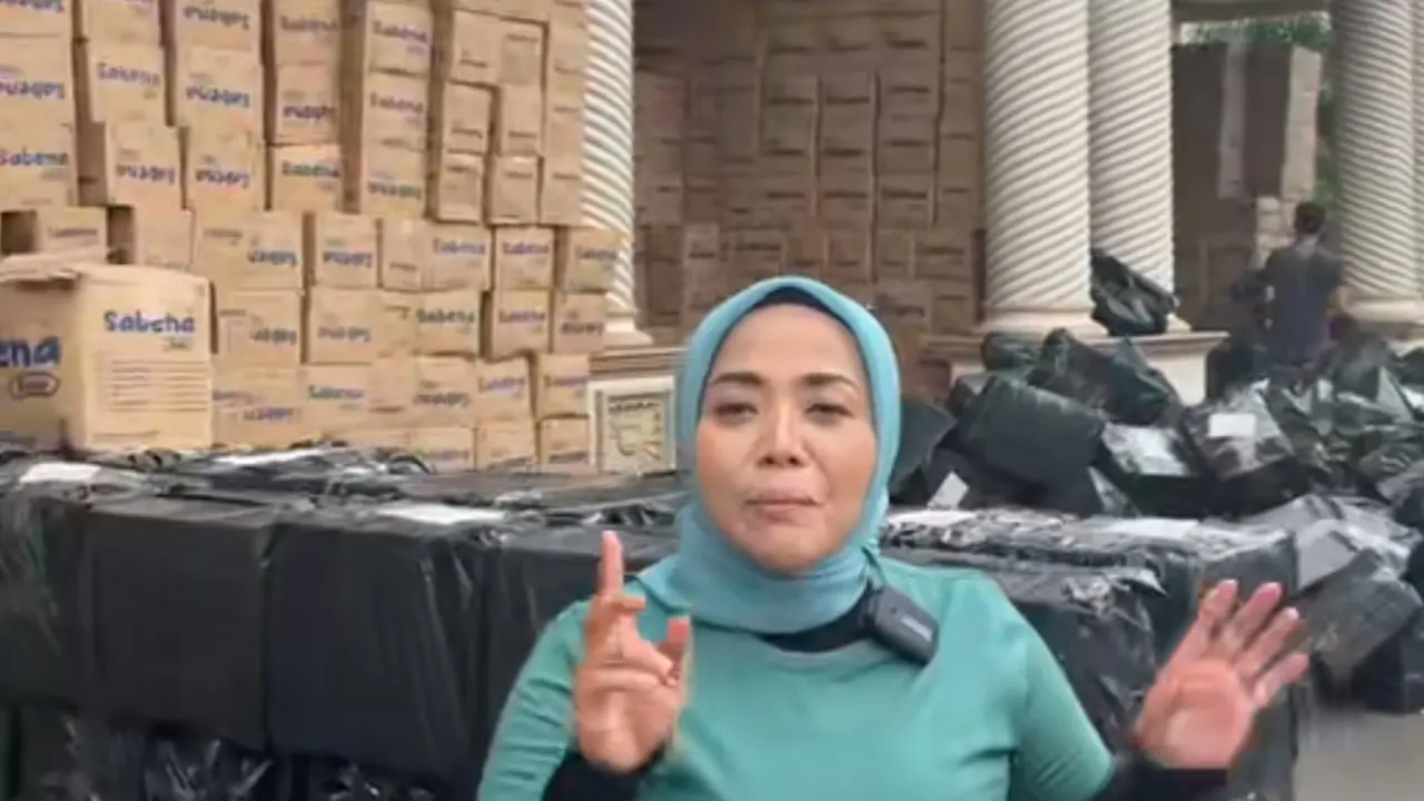 Rumah Muzdalifah Jadi Gudang Makanan
