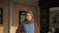 Gamis Kombinasi Cardigan Rajut (Gemini)