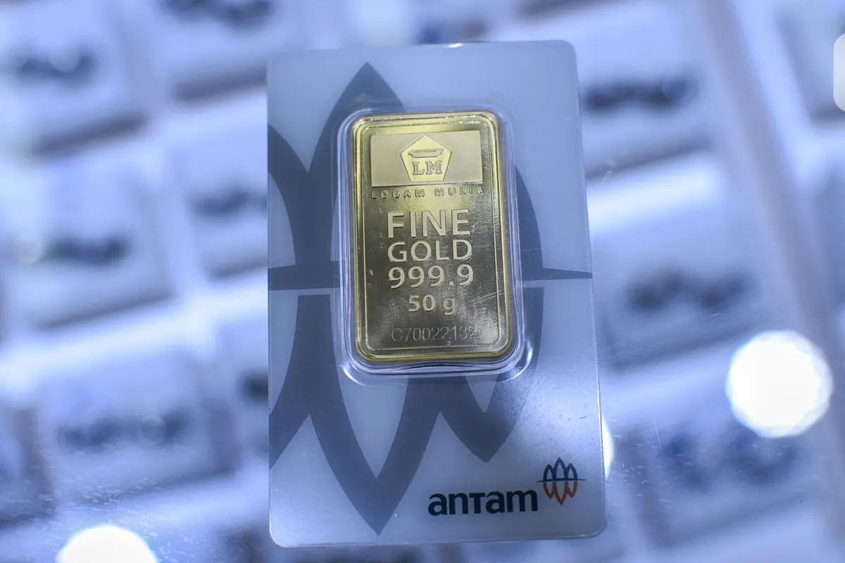 Harga Emas Tembus Rp 1 Juta per Gram