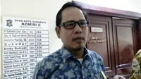 Ketua Fraksi PDIP DPRD Surabaya, Syaifuddin Zuhri (Foto: Liputan6.com/Dian Kurniawan)