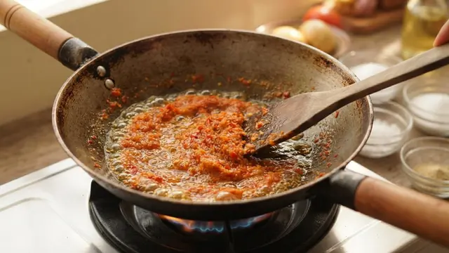 Resep Telur Sambal Nanas Pedas Manis