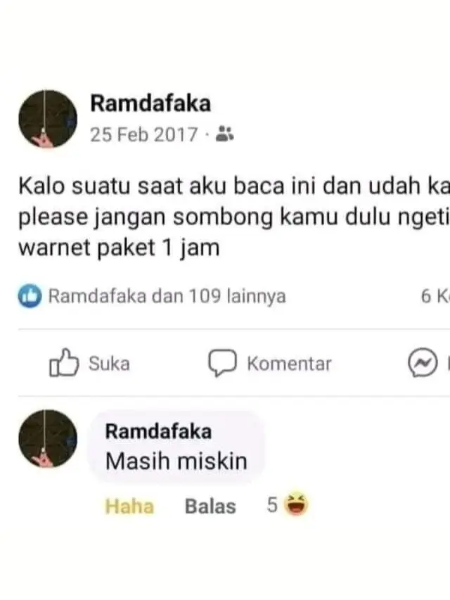 8 Status Jokes ala Warga Facebook Ini Bikin Tepuk Jidat