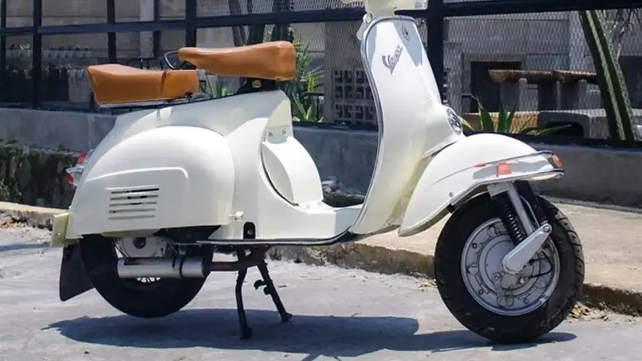 Siapa Sangka, Vespa Super Ini Awalnya adalah Honda Beat