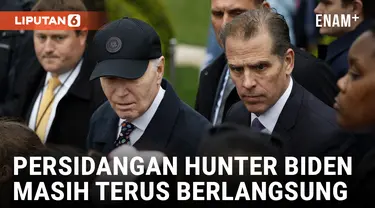 HUNTER BIDEN TINGGALKAN KANTOR PENGADILAN ATAS TUDUHAN KEPEMILIKAN SENJATA API FEDERAL