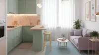 6 Desain Dapur Rumah Sempit Tanpa Sekat dengan Konsep Terbuka Modern