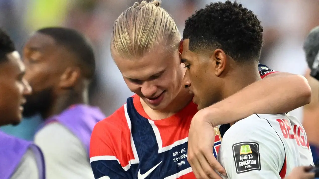 Erling Haaland dan Jude Bellingham