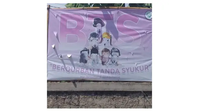 5 Potret Kocak Spanduk Iduladha Ini Kreatif Banget, Bikin Geleng Kepala