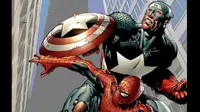 Captain America& Spider-Man (dok. Marvel Comics)