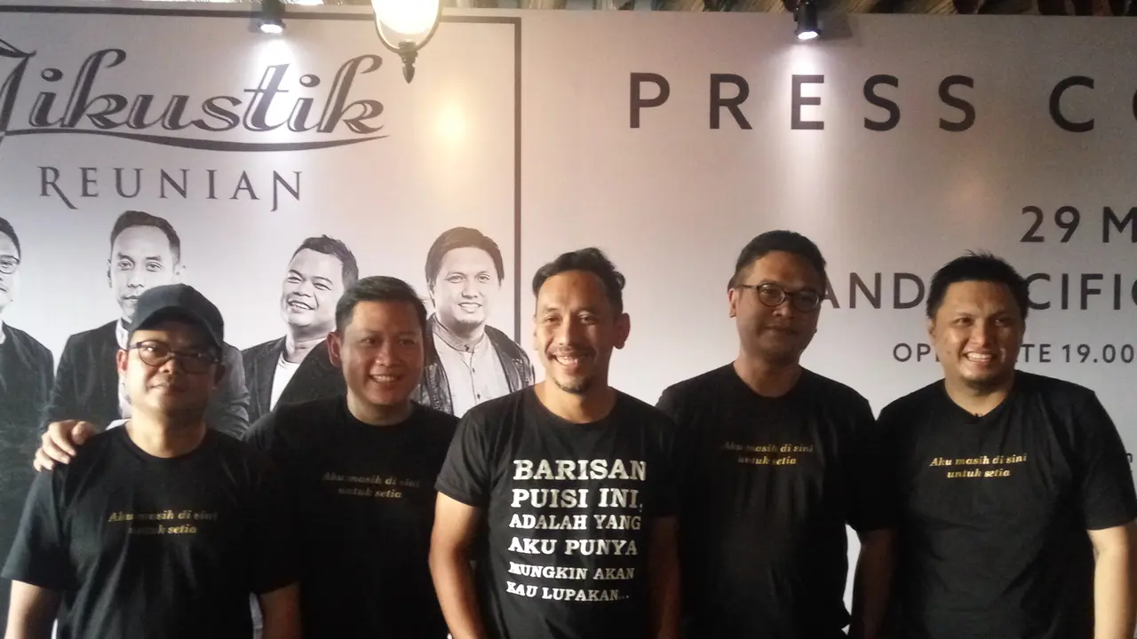 Jumpa Pers Konser Jikustik Reunian