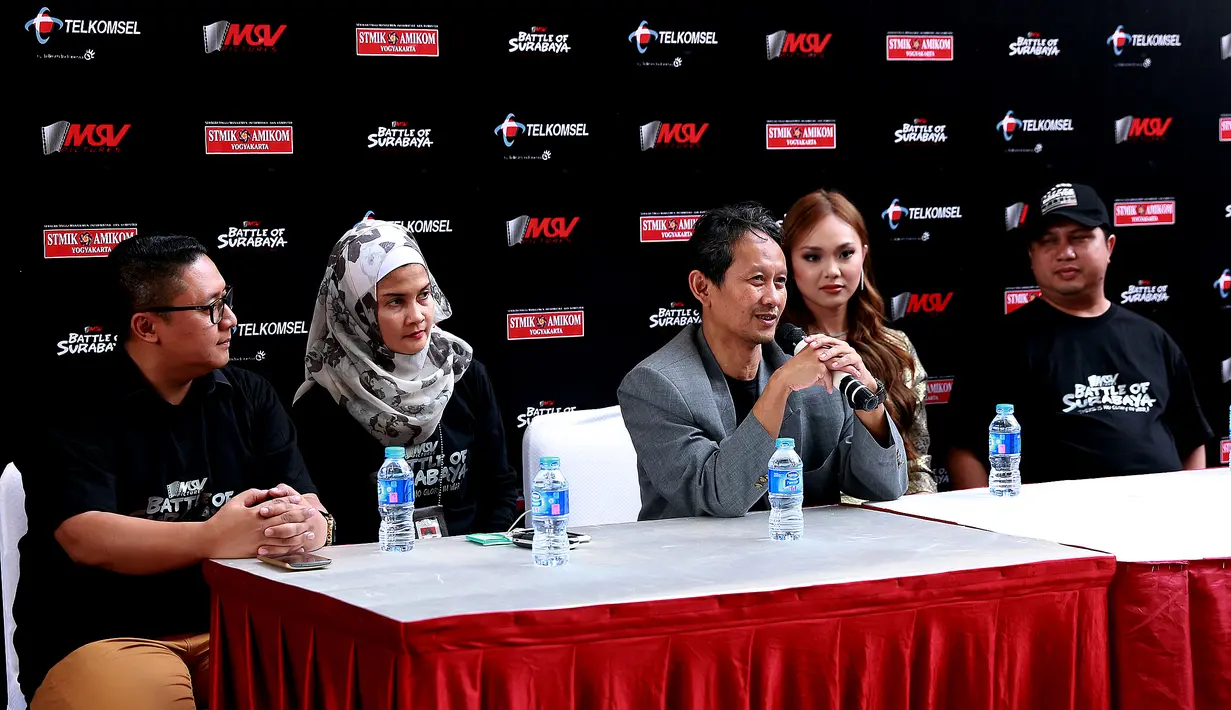 Cerita ini merupakan cerita adaptasi dari pertempuran 10 November di Surabaya, pembuatan film tersebut melibatkan 180 orang. (Wimbarsana Kewas/Bintang.com)