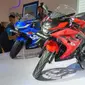 Suzuki GSX-R 150 siap bersaing dengan Yamaha R15 dan Honda CBR150R (Septian/Liputan6.com)