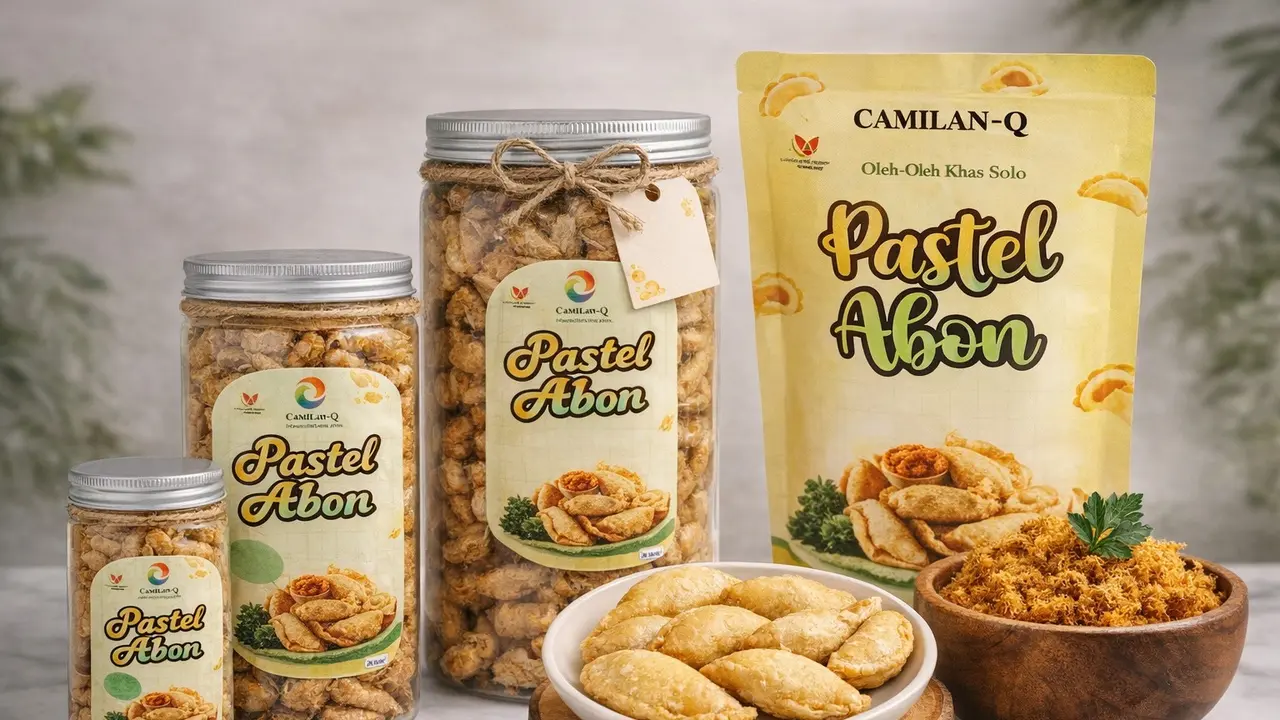 LinkUMKM BRI Bantu CamilanQ Surakarta Kembangkan Pastel Abon Jadul hingga Jangkau Pasar Lebih Luas