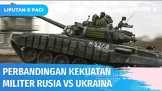 Hubungan Rusia dan Ukraina semakin memanas usai serangan militer yang dilakukan. Begini peta kekuatan militer peringkat ke-2 di dunia, Rusia, dan Ukraina yang berada di peringkat ke-22.