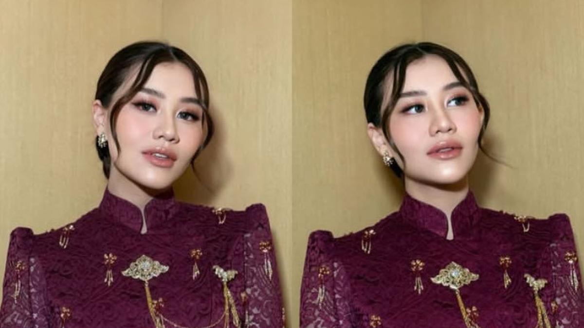 6 Potret Aaliyah Massaid Jadi Bridesmaid Tampil dengan Riasan Coral yang Memukau, Pancarkan Aura Bumil