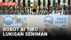 ROBOT AI TELAH BELAJAR MENIRU SAPUAN KUAS SEORANG SENIMAN