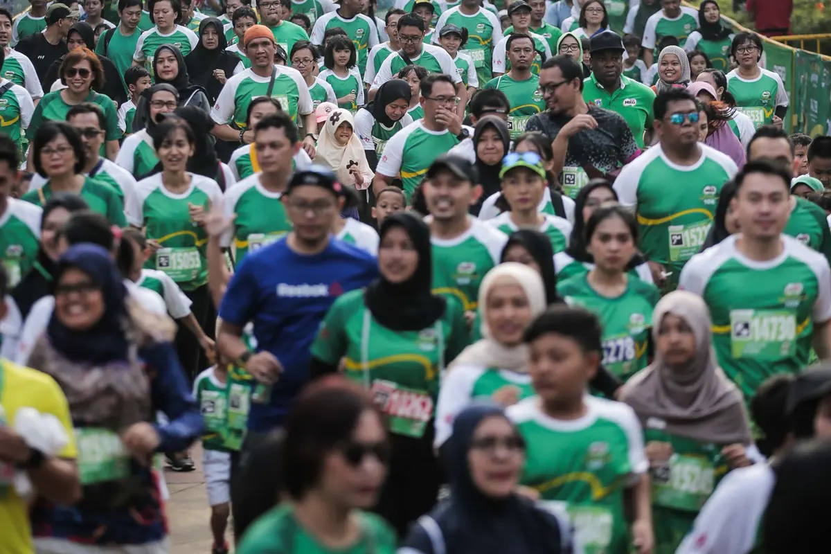 16 Ribu Peserta Ikuti Milo Jakarta International 10K