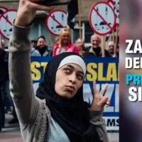 Cara gadis muslim ini melawan pendemo anti-Islam di Belgia benar-benar luar biasa. Perbuatannya menginspirasi dunia.