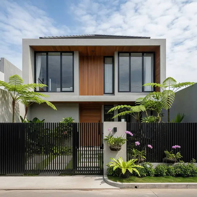 9 Model Pagar Besi Vertikal Anti Ular untuk Rumah Modern, Solusi Aman dan Estetis