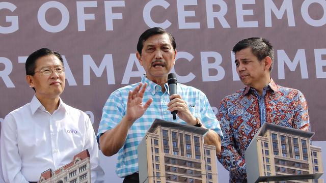 Topping Off Dua Tower di Meikarta CBD