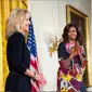Resmi Huni Gedung Putih, Jill Biden Beri Kado Istimewa untuk Michelle Obama. (dok.Instagram @michelleobama/https://www.instagram.com/p/CIx4Zsdr7XX/Henry)