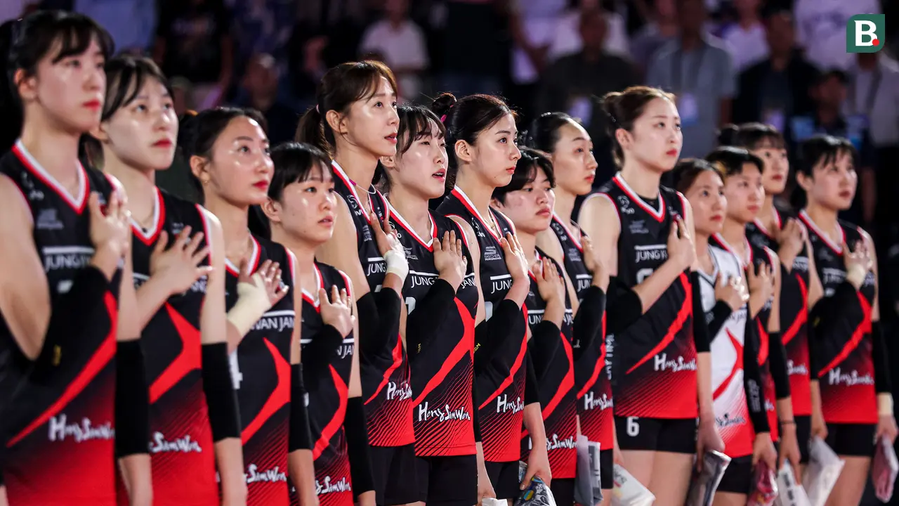 Red Sparks vs Tim Putri Indonesia All Star: Ekshibisi Fun Volleyball