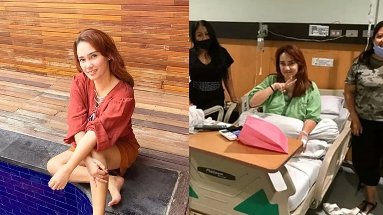 Jalani Operasi Kista Ovarium, Ini 6 Potret Terbaru Feby Febiola