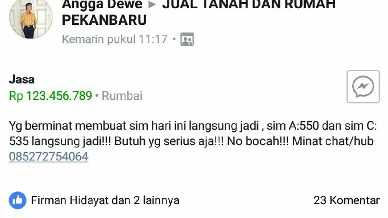 Unggah Pengurusan SIM di Medsos, Remaja SMA Berurusan dengan Polisi