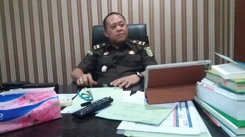 Kepala Seksi Penerangan Hukum Kejaksaan Tinggi Sulawesi Selatan, Salahuddin (Liputan6.com/ Eka Hakim)