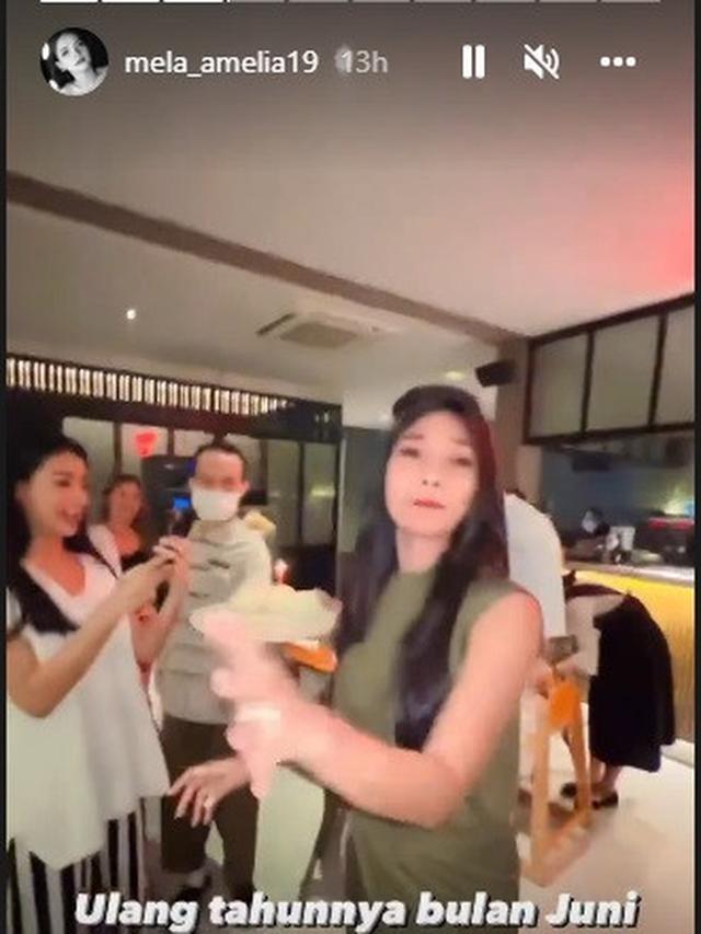 bintang FTV Suara Hati Istri mengadakan buka puasa bersama (Foto: Instagram/@mela_amelia19)