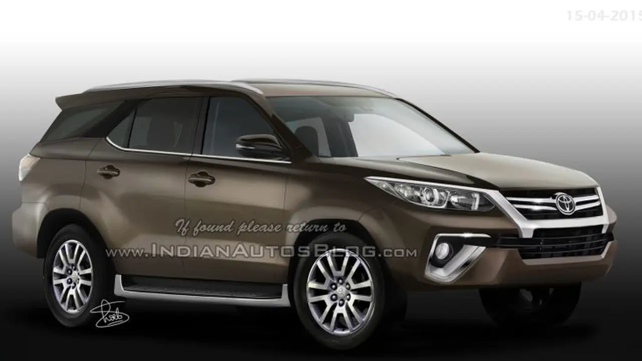 Beginikah Tampang Toyota Fortuner Terbaru?