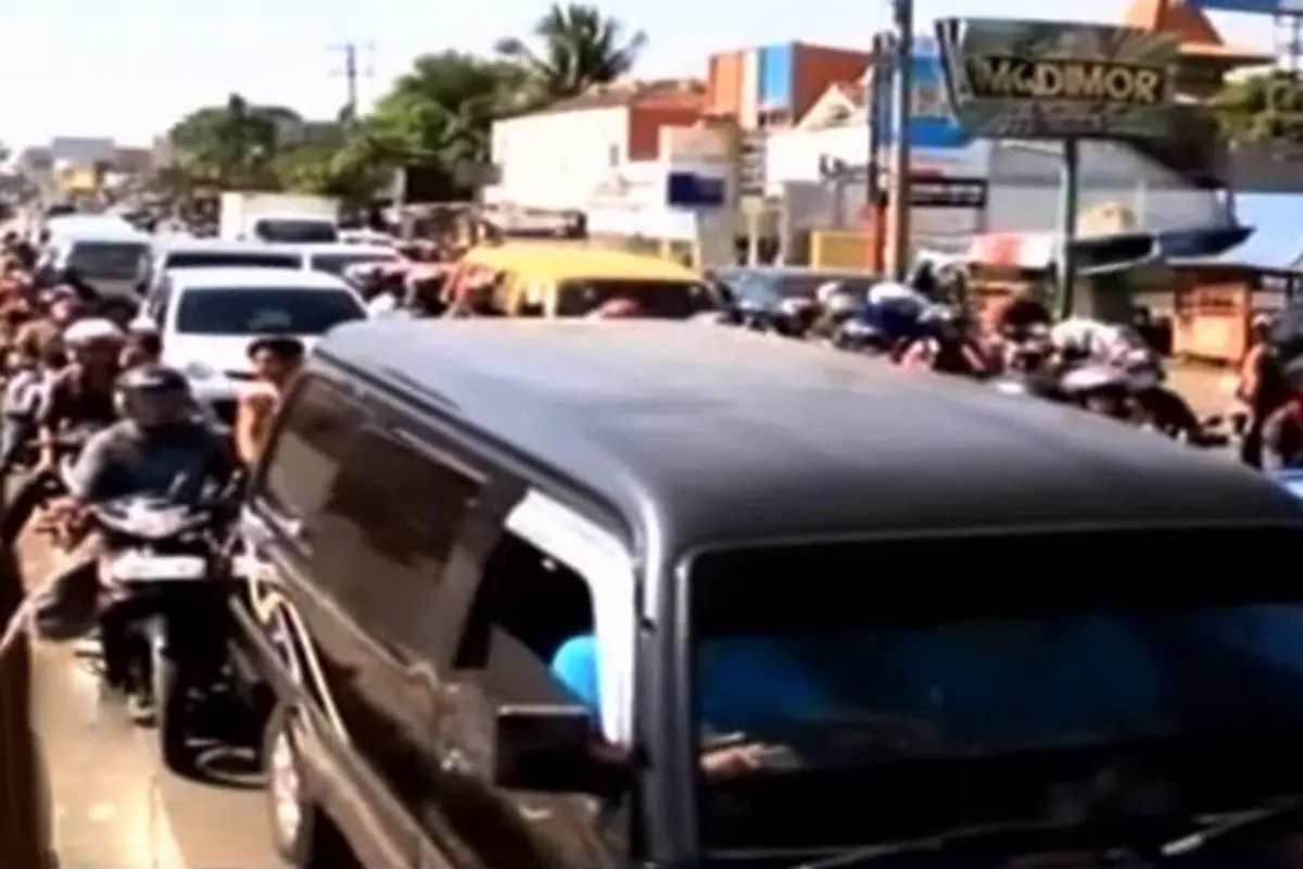 Arus Balik Mudik Terpantau Padat di Jalur Pantura Cirebon