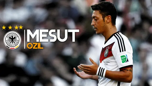 Ilustrasi Mesut Ozil