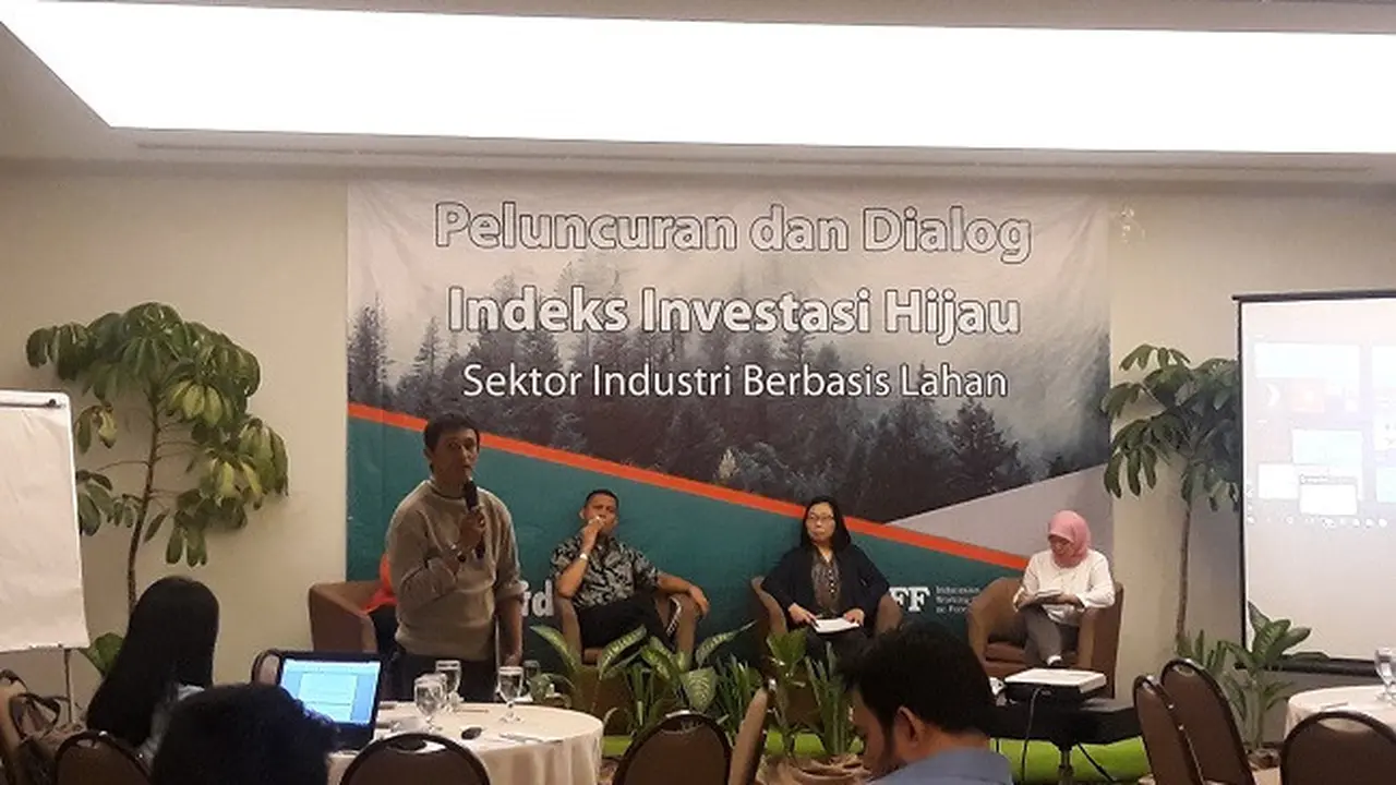Peluncuran Indeks Investasi Hijau (IIH) perbankan Indonesia (Dok Foto: Liputan6.com/Dwi Aditya Putra)