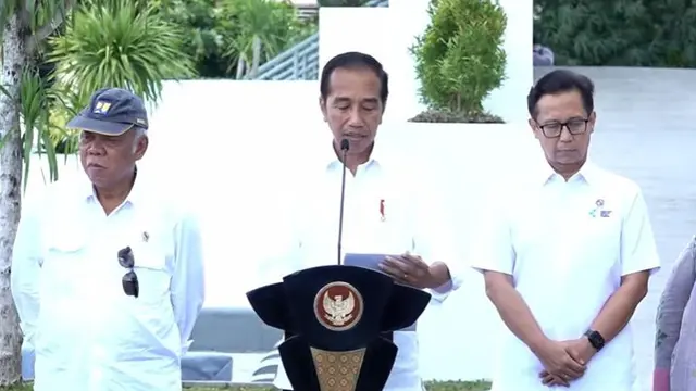 Presiden Joko Widodo atau Jokowi meresmikan sejumlah fasilitas yang ada di Provinsi Sulawesi Tengah, Sulawesi Utara, dan Gorontalo, Selasa (26/3/2024).