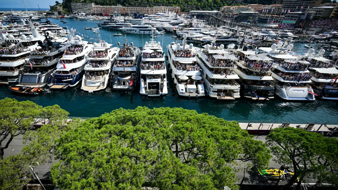Yacht di F1 GP Monaco