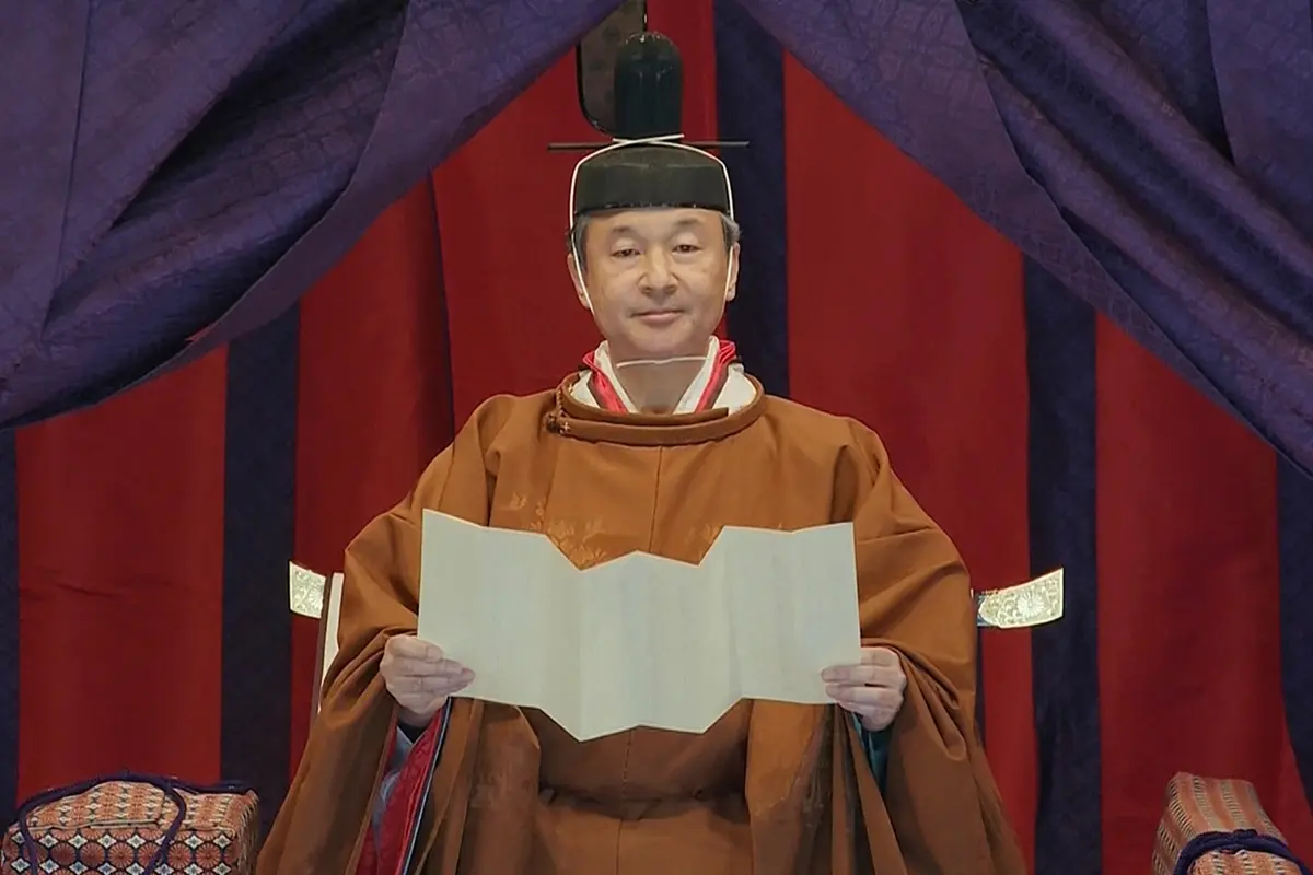 Prosesi Penobatan Kaisar Jepang Naruhito